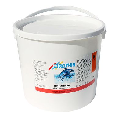 Средство для понижения уровня pH в гранулах Delphin "pH-минус" 25 кг