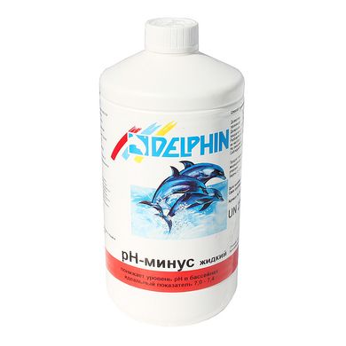 Жидкость для понижения уровня pH Delphin "pH-минус" 3 л