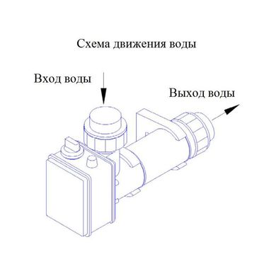 Электронагреватель Pahlen с реле протока и термостатом 6 кВт (пластиковый корпус)