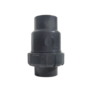 Обратный клапан шаровый ПВХ Aquaviva 50 мм