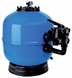 Фильтровальная емкость LISBOA, 500 мм, 9 м3/час шестиходовой боковой клапан, 90 кг песка