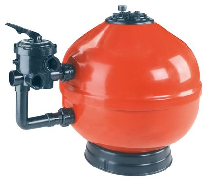 Фильтрационная емкость Vesubio 750 мм. 22 м3/час, боковой клапан 2", загрузка песка 245 кг