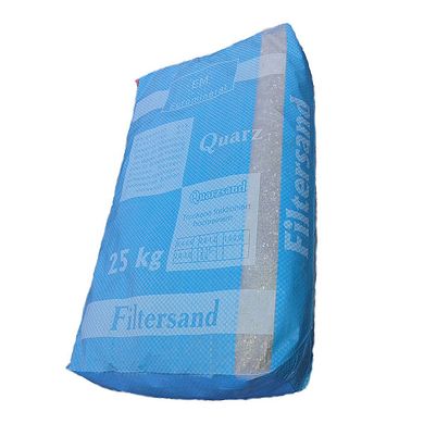 Песок кварцевый Euromineral 0.8-1.2 (25 кг)