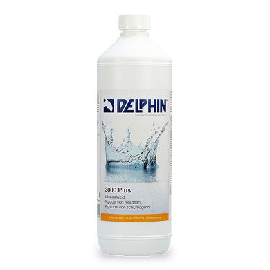 Жидкость для дезинфекции воды без использования соединений хлора Delphin "3000 Plus" 1 л (жидкость)